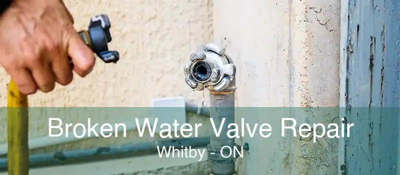 Broken Water Valve Repair Whitby - ON
