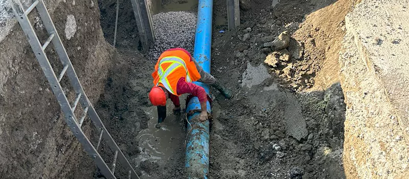 Burst Water Pipe Repair and Replacement in Whitby, Ontario