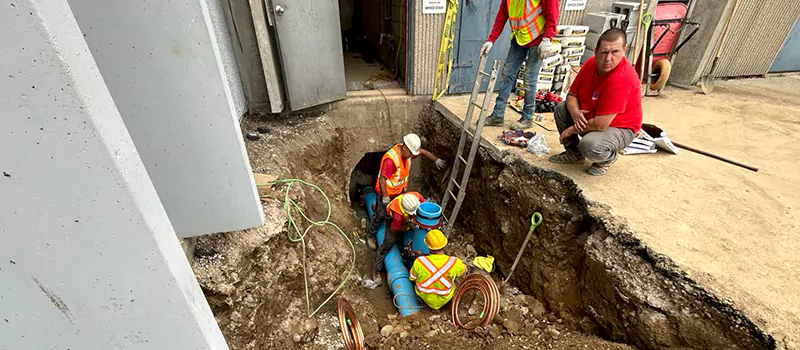 Underground Pipe Leak Repair in Whitby, ON