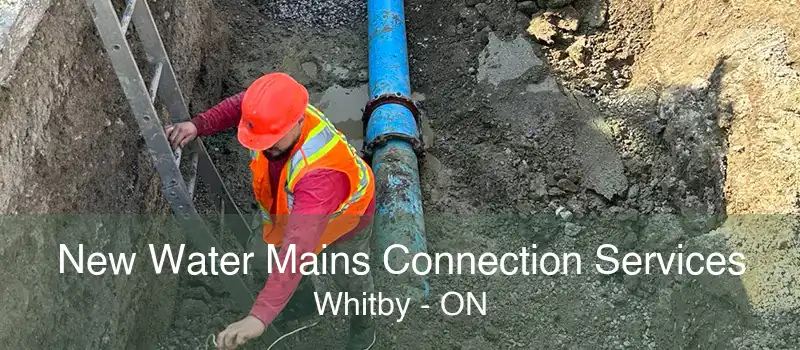 New Water Mains Connection Services Whitby - ON