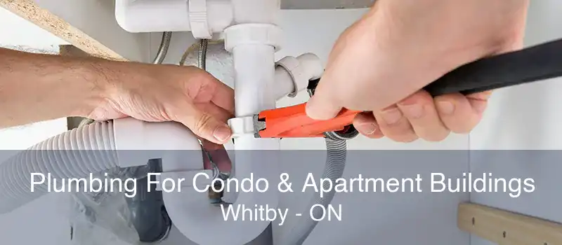 Plumbing For Condo & Apartment Buildings Whitby - ON