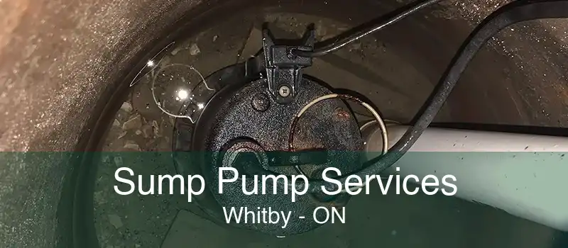 Sump Pump Services Whitby - ON